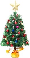 NEW 23” Tabletop Mini Christmas Tree w/LED Lights