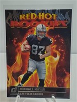 2023 Panini Donruss Red Hot Rookies Michael Mayer