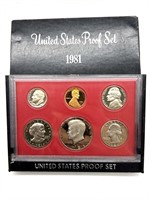 1981 United States Mint Proof Set