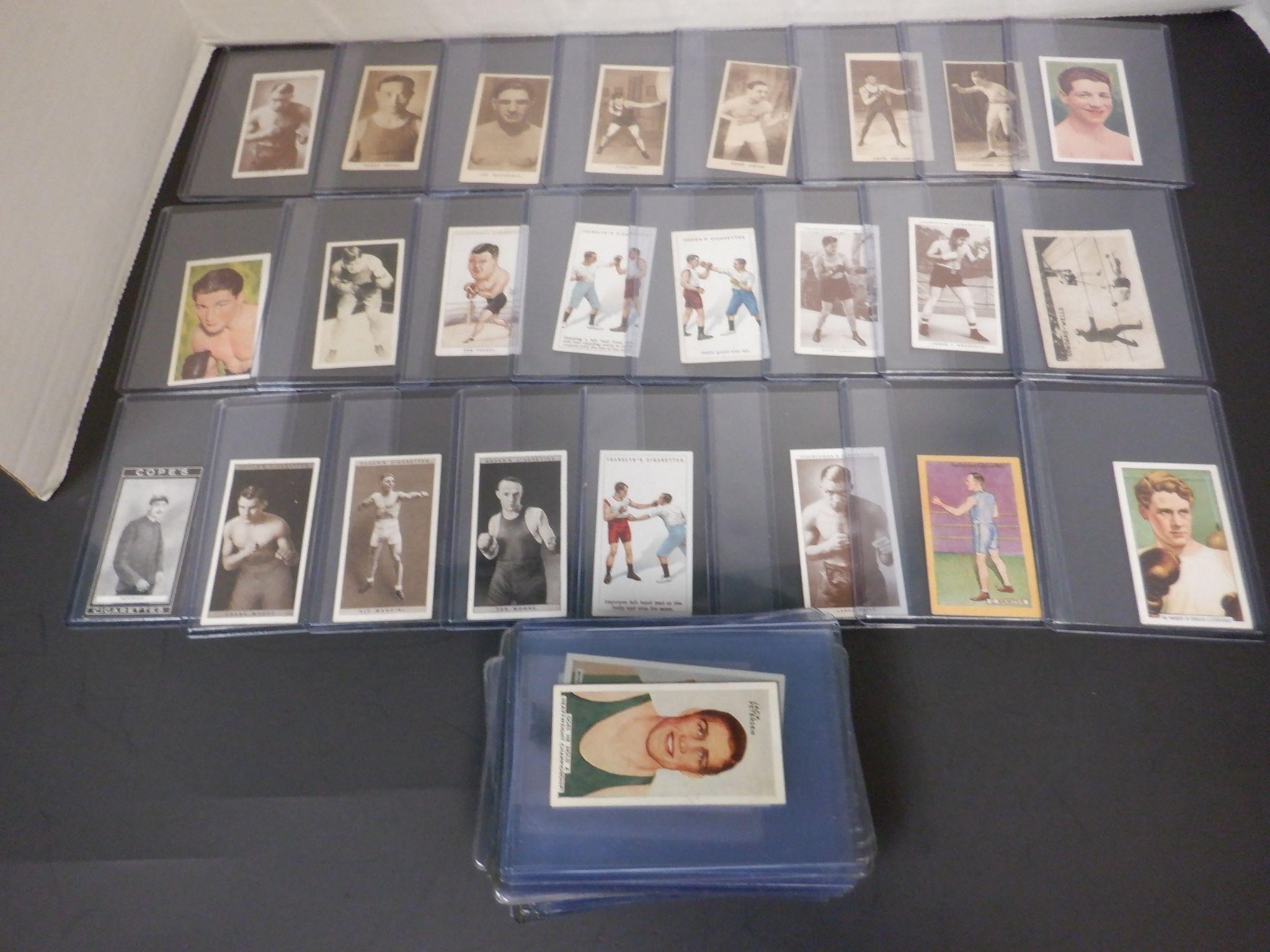 LOT OF 56 VINTAGE BOXING CARDS