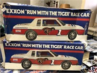 Two Exxon Race Cars in original boxes.