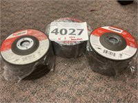 4-1/2" Metal Cutting Wheels x 3 Bundles