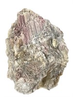 Pink Tourmaline in Matrix