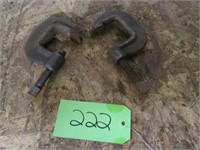 Pair of Armstrong Plate Clamps