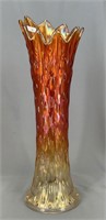 Tree Trunk midsize 14 1/2" vase - marigold