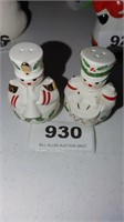 toy soldier Christmas S&P shakers