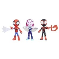 Spidey and His Amazing Friends 3-Pack, 4-Inch