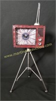 Chateau Canet Decorative Clock w Tripod