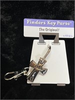 Finders key purse cross - believe