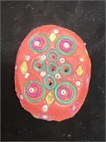 Handmade stone art; made in India