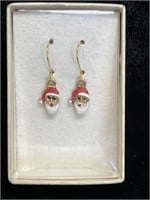 Vintage Santa Clause Earrings
