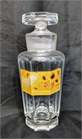 Large Glass Perfume soap Jar