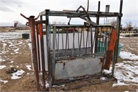 Shop Built Squeeze Chute with Head catch