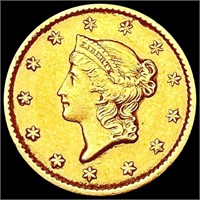 1851 Rare Gold Dollar NEARLY UNCIRCULATED