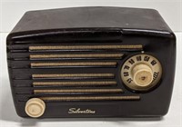 Silvertone Tube Radio Cat No. 1