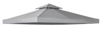 9.8x9.8 Canopy Replacement Top - Gray