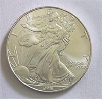 1996 Silver Eagle GEM BU UNC