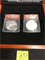 2013 American Silver Eagle ANACS MS 70