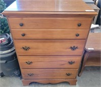MAPLE 4 DRAWER CHEST OF DRAWERS