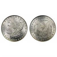 1882 P CH BU Morgan Silver Dollar