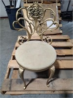 Kessler Metal Base Vanity Chair