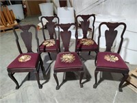 5 Antique Chairs