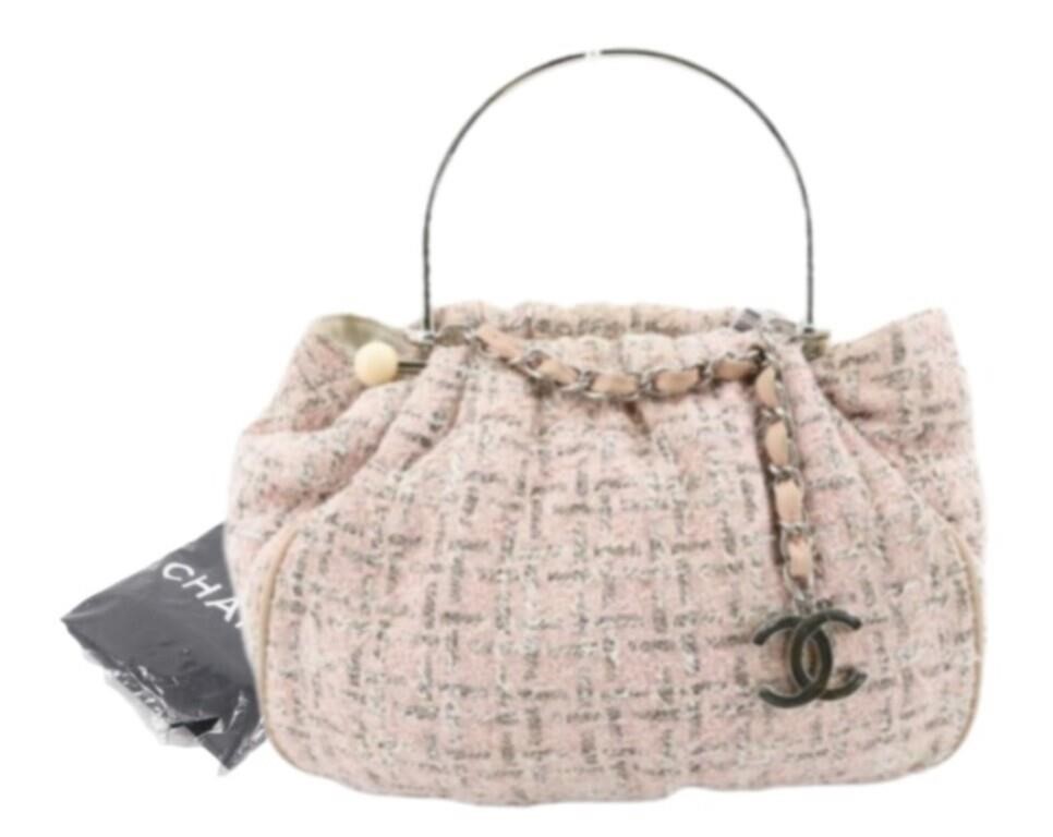 Chanel Tweed Handbag