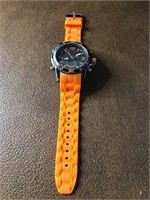Watch Man's Orange US Polo Assn. as pictured