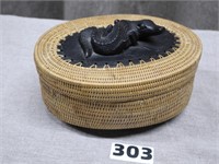 Vintage Woven Box