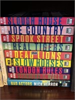 9 Books by Rick Herron (back room)