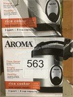 (2) AROMA RICE COOKER/STEAMERS