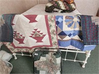 Quilt and quilted throw