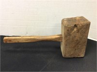 Primitive Wood Mallet (6 1/4" x 3" x 13 3/4")