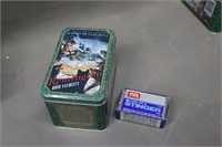 REMINGTON COLLECTORS TIN WITH (250) .22LR AMMO AND