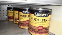 Minwax Stain - English Chesnutt  lot of 3 Cans QT