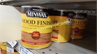 Minwax Stain - Golden Pecan lot of 3 Cans QT