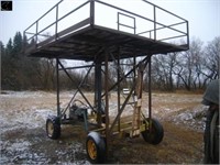 Custom built mobile scaffold