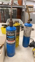 Propane Torches & Refrigerant Gages w/Hoses