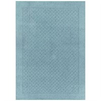 B5719  Mainstays Dylan Blue Indoor Area Rug 4 x