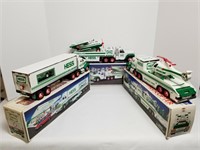 3 NIB Hess Toy Trucks