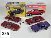 Lot of (4) Built Model Cars