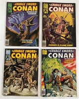 Curtis’ Savage Sword Of Conan Lot Nos.30-33 1978