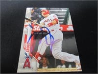 MIKE TROUT SIGNED SPORTS CARD WITH COA