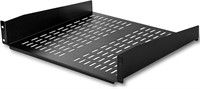 Server Rack Shelf - Universal Vented Rack Mount