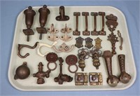 Group of Assorted Antique Hardware