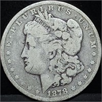 1878 7TF Rev of 79 Morgan Silver Dollar