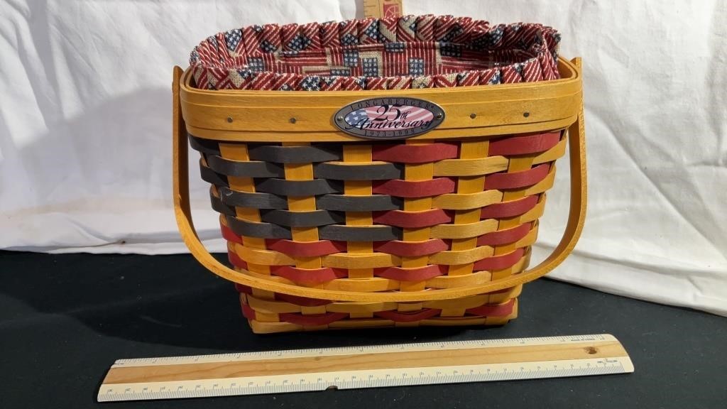 Longaberger 25 th Anniversary Basket