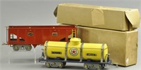 BOXED AMERICAN FLYER 4006 & 4010 FREIGHT CARS