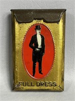 Vintage Full Dress Tobacco Pocket Tin