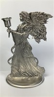 Seagull Pewter Angel Candle Holder